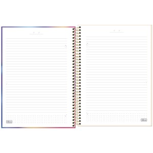 Caderno 1 Matéria Universitário Espiral Great - Tilibra