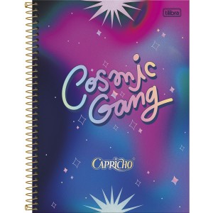 Caderno 1 Matéria Universitário Espiral Capricho - Tilibra