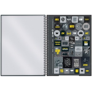 Caderno 1 Matéria Universitário Espiral Batman - Foroni