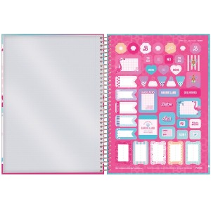 Caderno 10 Matérias Universitário Espiral Barbie - Foroni