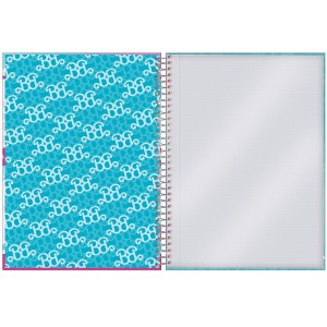 Caderno 10 Matérias Universitário Espiral Barbie - Foroni