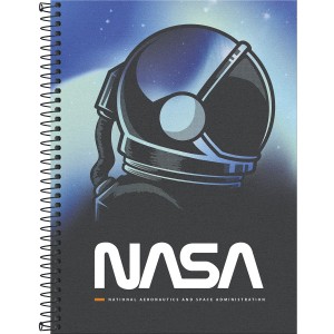 Caderno 1 Matéria Universitário Espiral Nasa - Tilibra
