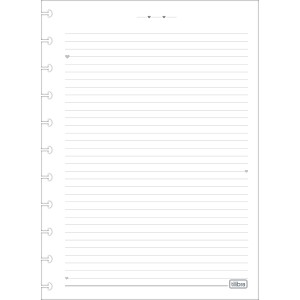 Folhas Soltas para Tilidisco Universitário 80 Folhas - Tilibra