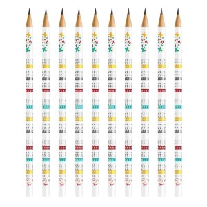 Lápis Grafite Tabuada nº2 HB - Kit c/ 10 - Faber-Castell