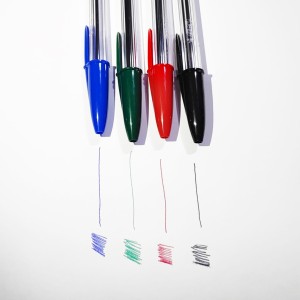 Caneta BIC Ponta Média 1.0mm Vermelha – Kit com 10 Unidades