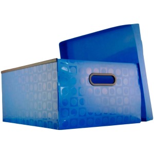 Caixa Organizadora Grande - Azul - DAC