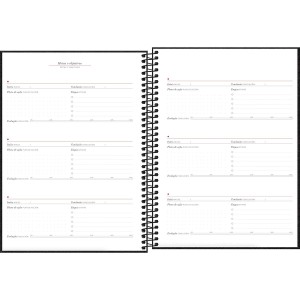 Agenda Planner Executivo Espiral 20 x 27,5 cm Cambridge 2025 - Tilibra