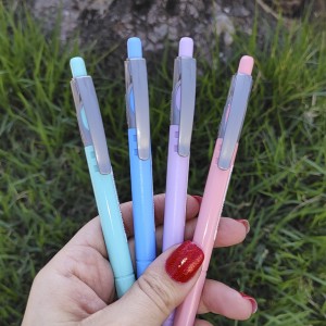 Caneta Esferográfica 1.0mm 07 Vip Lilás Pastel - Compactor