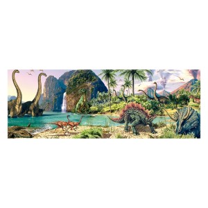 Quebra-cabeça 750 peças Panorama Ilha dos Dinossauros - Grow