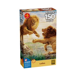 Quebra-cabeça 150 peças Leões - Grow