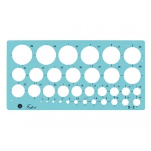 Gabarito Circulógrafo D-2 - Trident