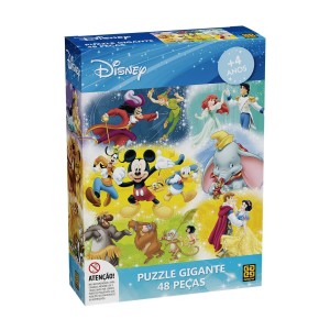 Quebra-cabeça Gigante 48 peças Disney - Grow