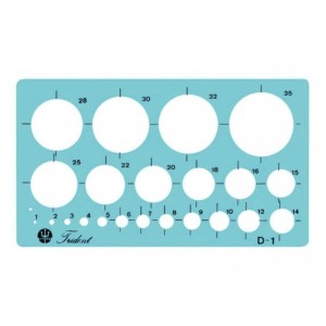 Gabarito Circulógrafo D-1 - Trident