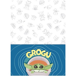 Caderno 1 Matéria Universitário Espiral Grogu - Jandaia