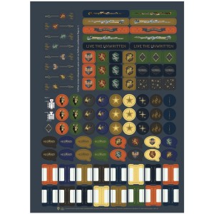 Caderno 10 Matérias Universitário Espiral Hogwarts Legacy - Jandaia