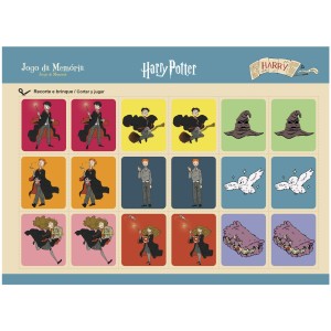 Caderno Harry Potter Cartografia e Desenho 96 folhas - Jandaia