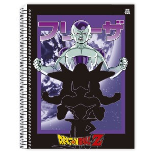 Caderno 1 Matéria Universitário Espiral Dragon Ball Z - Animativa