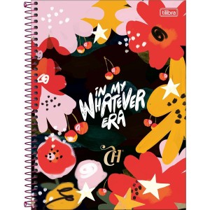 Caderno 1 Matéria Universitário Espiral Capricho Connect - Tilibra