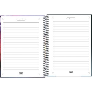 Caderno 1 Matéria Universitário Espiral One Piece Connect - Tilibra