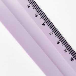 Régua Escolar 30cm Lilás Pastel - Dello