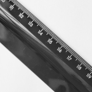 Régua Escolar 30cm Preta - Dello