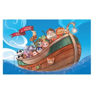 Quebra-cabeça 60 peças Arca de Noé - Pais & Filhos