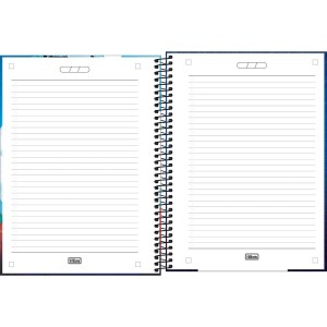 Caderno 10 Matérias Universitário Espiral One Piece - Tilibra