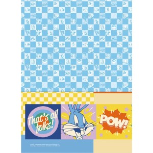 Caderno 10 Matérias Universitário Espiral Looney Tunes - Jandaia