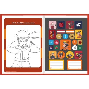 Caderno Brochurão Capa Dura Naruto 80 folhas - Animativa