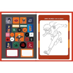 Caderno Brochurão Capa Dura Naruto 80 folhas - Animativa