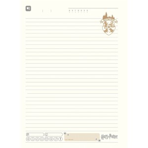 Caderno Harry Potter Neo Universitário 160 folhas Reposicionáveis - Jandaia