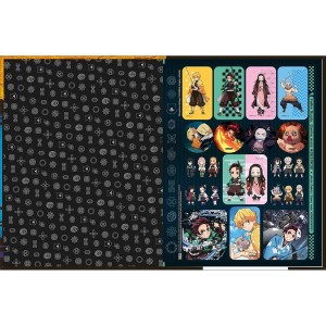 Caderno Brochurão Capa Dura Demon Slayer 80 Folhas - Tilibra