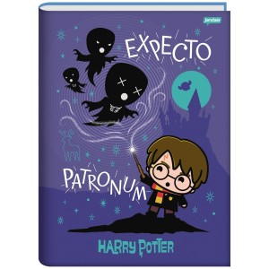 Caderno Brochurão Capa Dura Harry Potter 96 Folhas - Jandaia