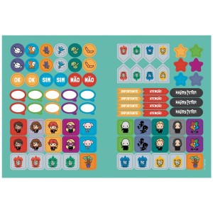 Caderno Brochurão Capa Dura Harry Potter 96 Folhas - Jandaia