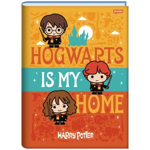 Caderno Brochurão Capa Dura Harry Potter 96 Folhas - Jandaia