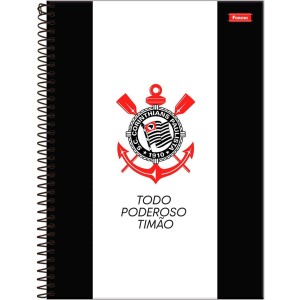 Caderno 1 Matéria Universitário Espiral Corinthians - Foroni
