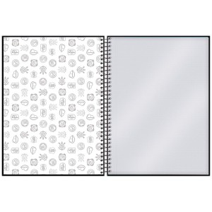 Caderno 15 Matérias Universitário Espiral Corinthians - Foroni