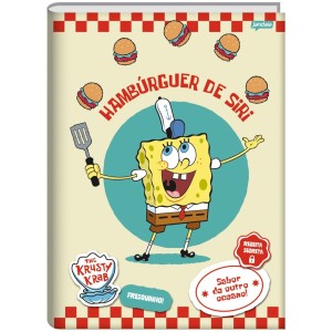 Caderno Brochurão Capa Dura Bob Esponja 80 Folhas - Jandaia