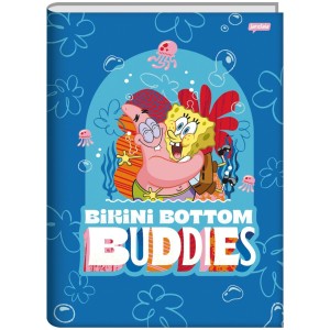 Caderno Brochurão Capa Dura Bob Esponja 80 Folhas - Jandaia