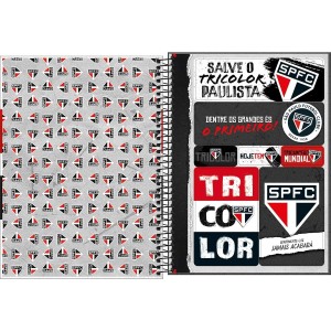 Caderno 10 Matérias Universitário Espiral São Paulo - Tilibra