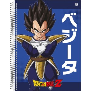 Caderno 10 Matérias Universitário Espiral Dragon Ball Z - Animativa