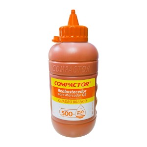 Reabastecedor para Marcador Quadro Branco Laranja 500 ml - Compactor