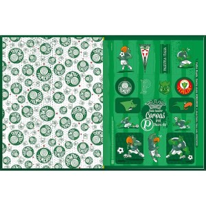 Caderno Brochurão Capa Dura Palmeiras 80 Folhas - Tilibra
