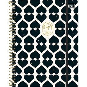Agenda Planner Espiral 17,7 x 24 cm West Village 2027 Sortida - Tilibra