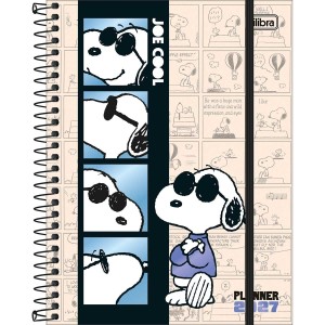 Agenda Planner Espiral 17,7 x 24 cm Snoopy 2027 Sortida - Tilibra