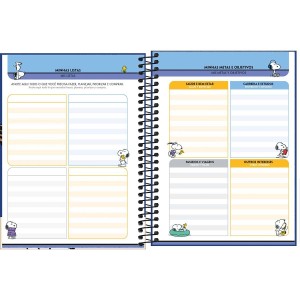 Agenda Planner Espiral 17,7 x 24 cm Snoopy 2027 Sortida - Tilibra