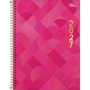 Agenda Executiva Espiral Diária Grande Spot Feminina 2027 Sortida - Tilibra