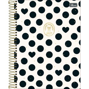 Agenda Espiral Diária 20 x 27,5 cm West Village 2027 Sortida - Tilibra