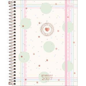 Agenda Planner Espiral 17,7 x 24 cm Soho 90g 2027 Sortida - Tilibra