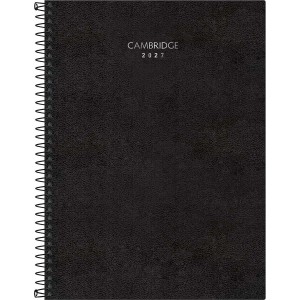 Agenda Planner Executivo Espiral 20 x 27,5 cm Cambridge 2027 - Tilibra